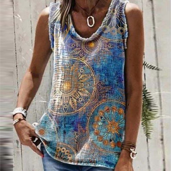 Comfy Multicolor Print Cami