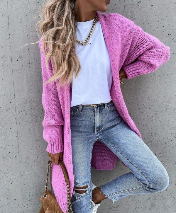 Sweet as Candy Pink Cardigan