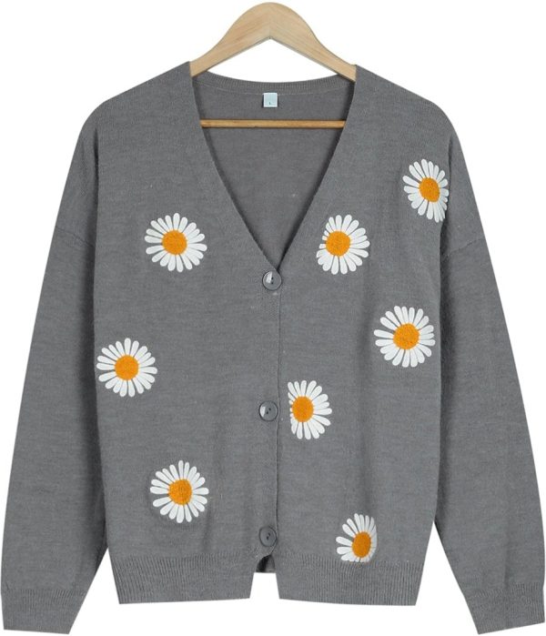 She Loves You Daisy Cardigan