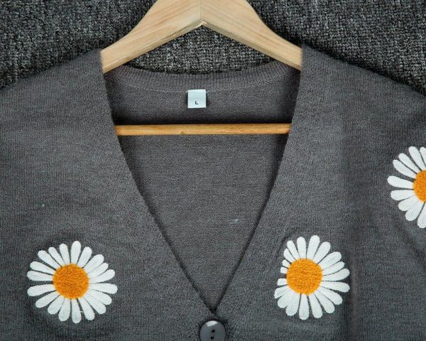 She Loves You Daisy Cardigan