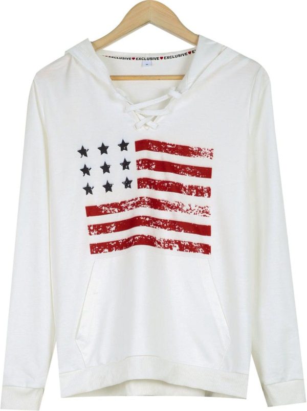 Chic Print Long Sleeve Sweatshirt