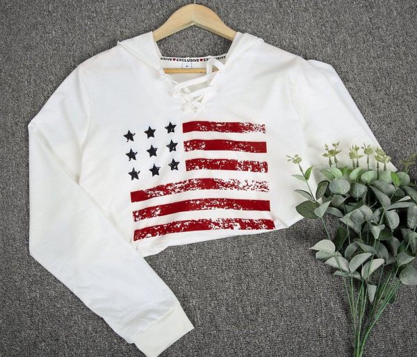 Chic Print Long Sleeve Sweatshirt