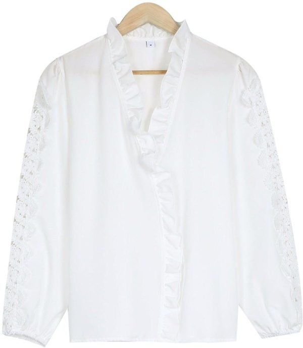 All Day Every Day White Blouse