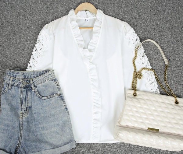 All Day Every Day White Blouse