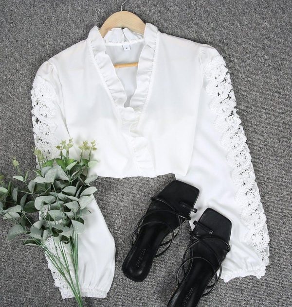 All Day Every Day White Blouse