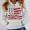 Chic Print Long Sleeve Sweatshirt