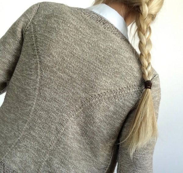 Khaki Long Sleeve Button Front Cardigan